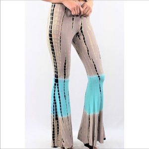Tie-dye Lightweight Boho Hippy Pants.